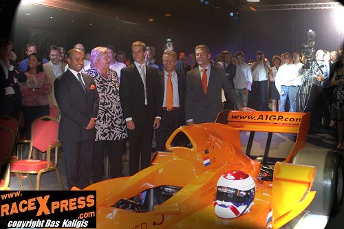 Team presentatie A1 GP Netherlands